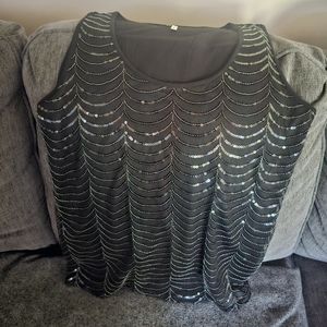 Maurices Studio Y sequin tank